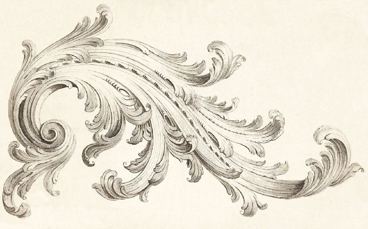 Орнамент рококо Рокайль