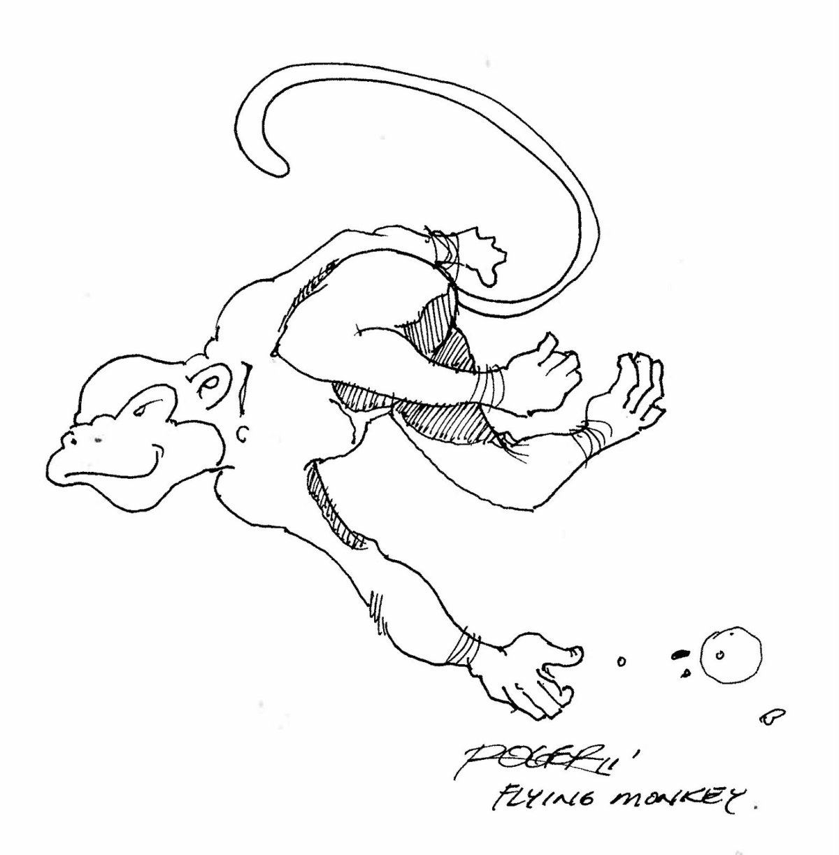 Про обезьянку Житков раскраска