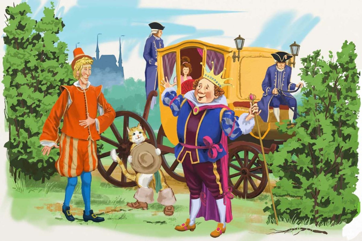 Иллюстрация Маркиз де карабас