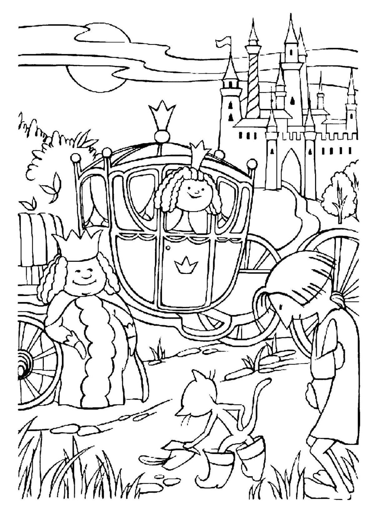 Иллюстрация к маркиз де карабас