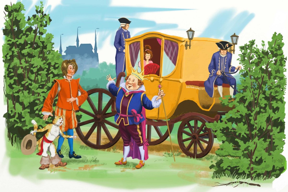 Иллюстрация Маркиз де карабас