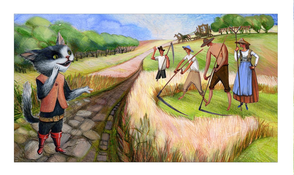 Сказка кот в сапогах Шарль Перро