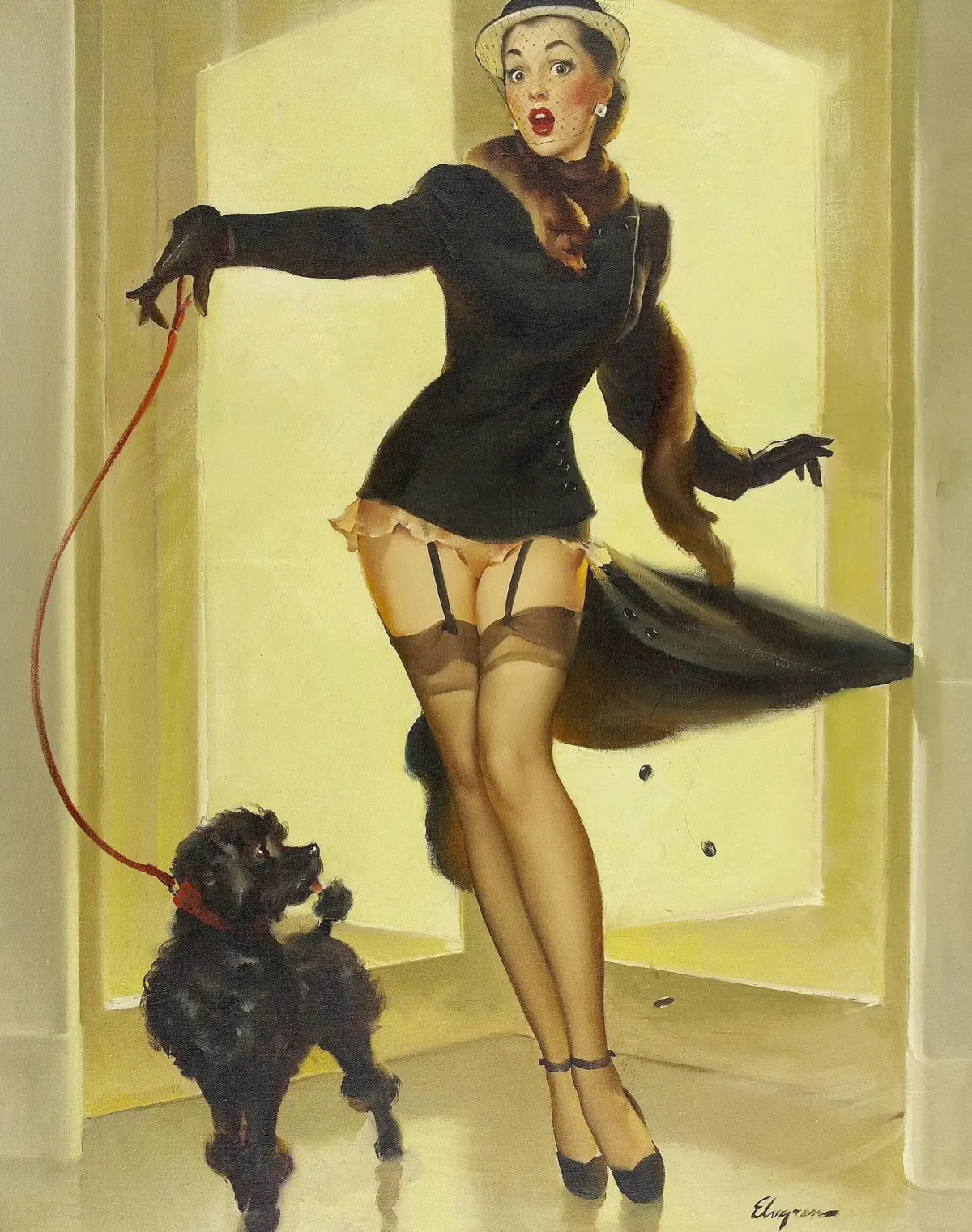 Художник Джил Элвгрен пин-ап