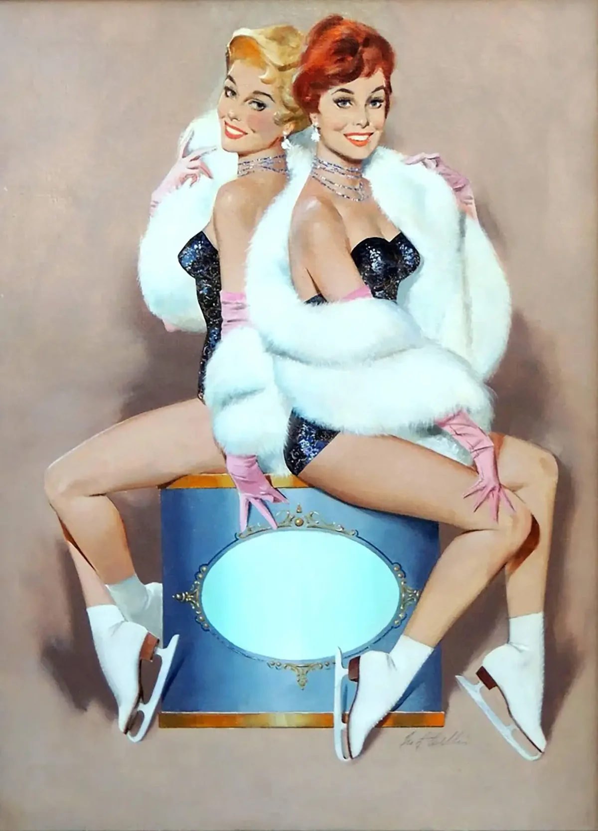 Арт Фрам художник пин-ап