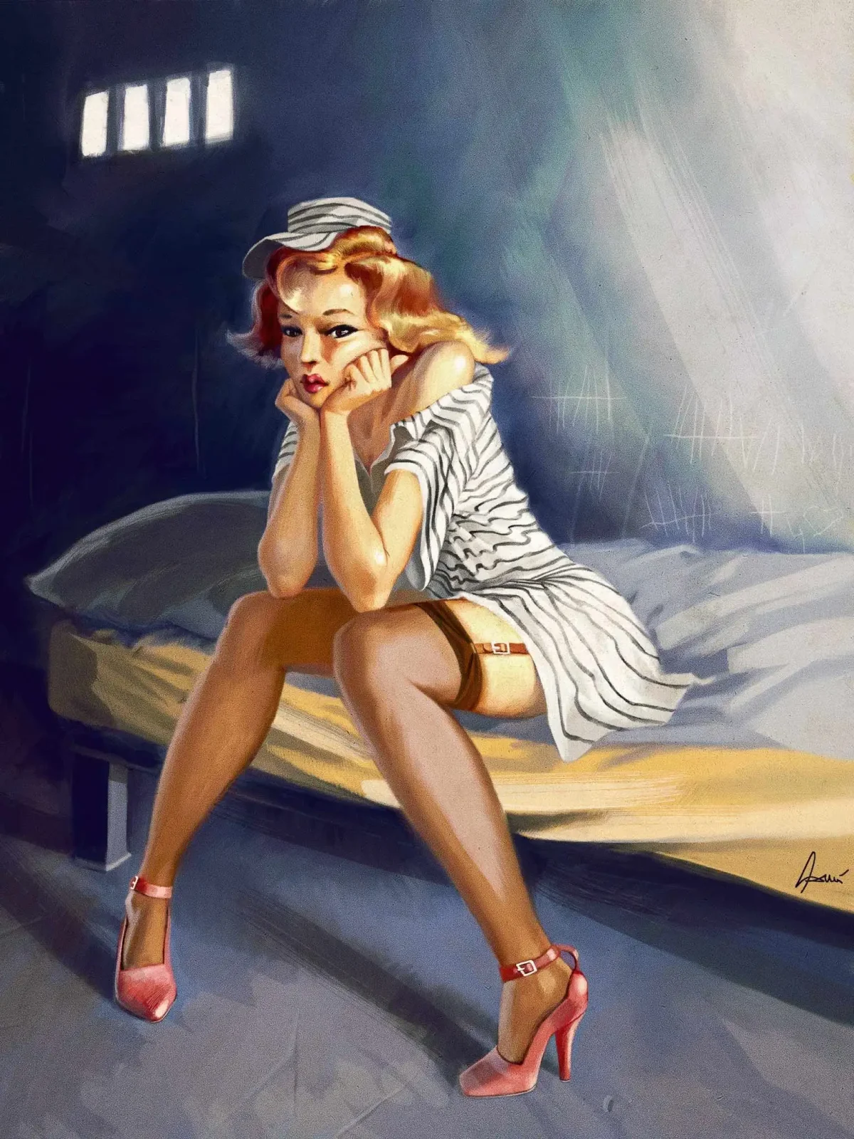 Пин ап девушки из мафии 2