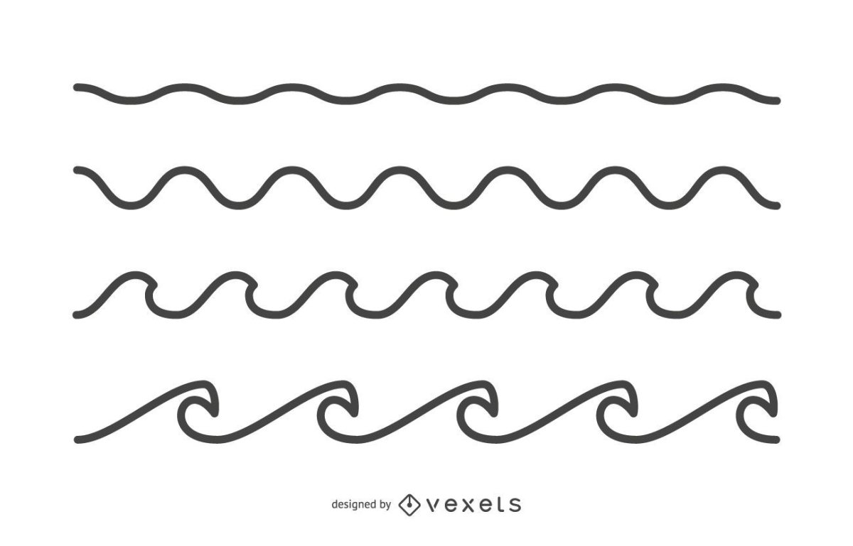 Орнамент волнистые линии