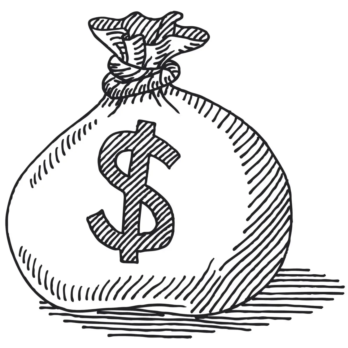 Нарисовать 100 рублей