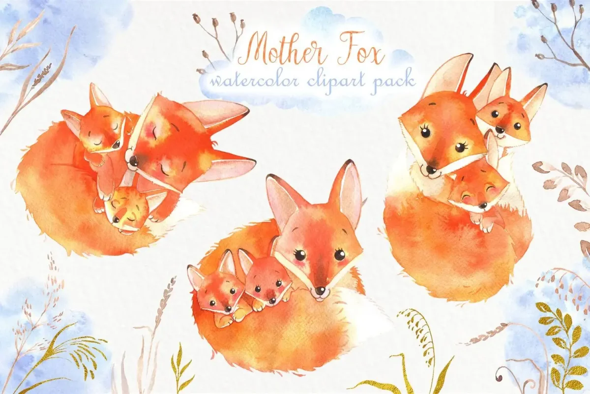 Лисенок иллюстрация