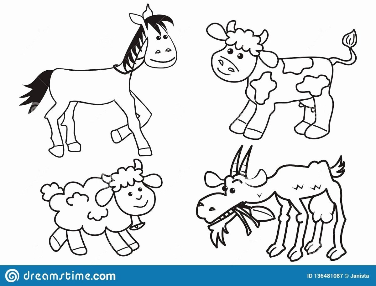 Раскраска волк из сказки