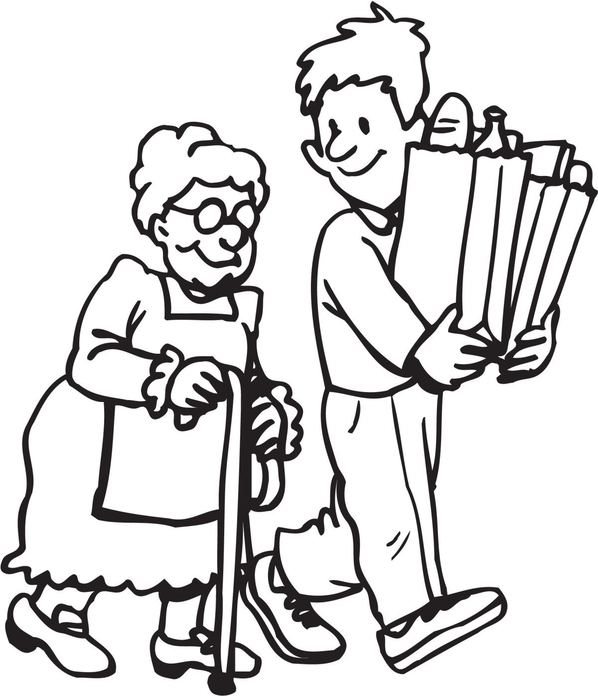 Раскраска доброта для детей