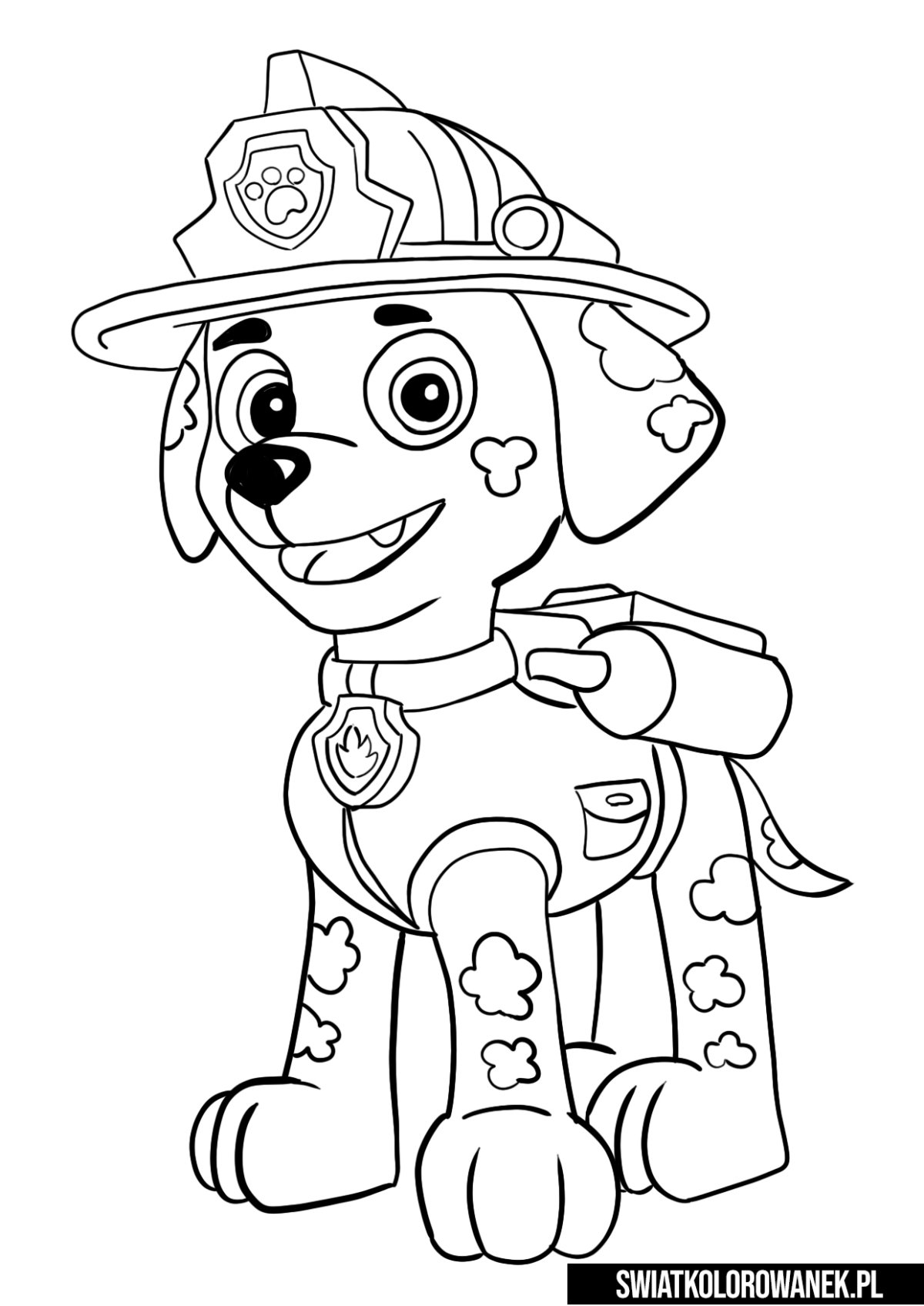 Раскраски Щенячий патруль мегащенки Райдер