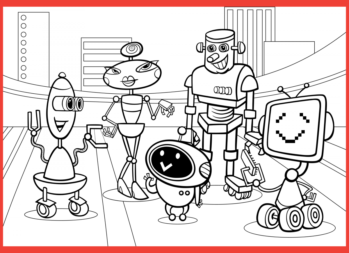 Профессии раскраски для детей