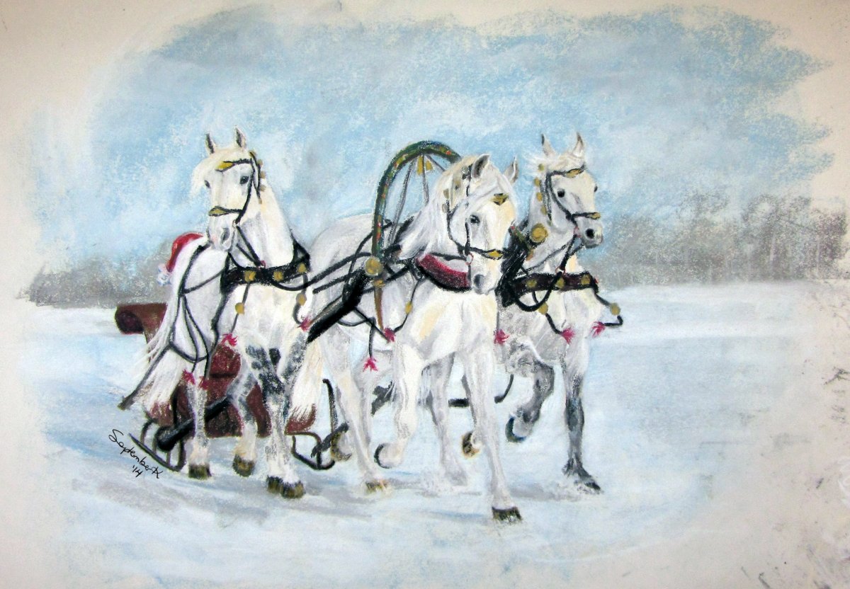 Свиридов метель тройка