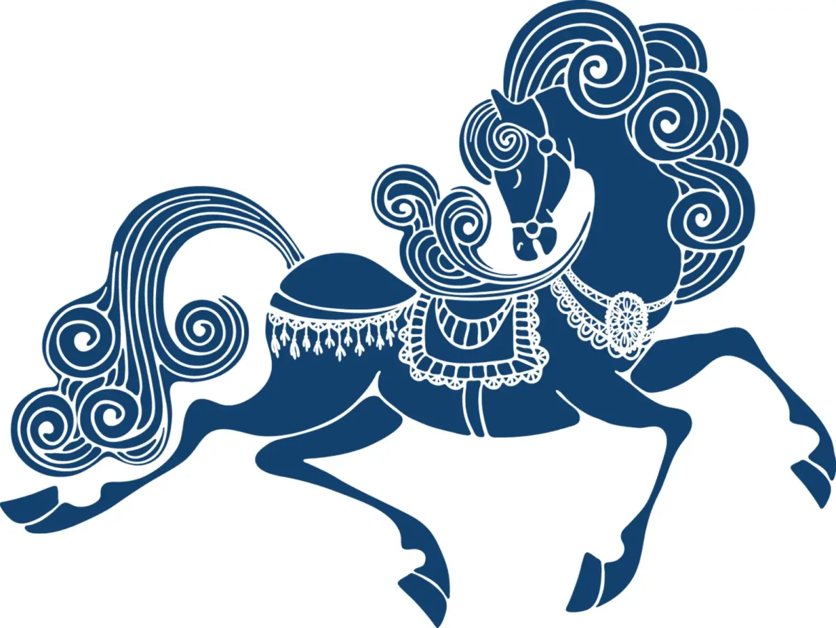 Лошадка орнамент