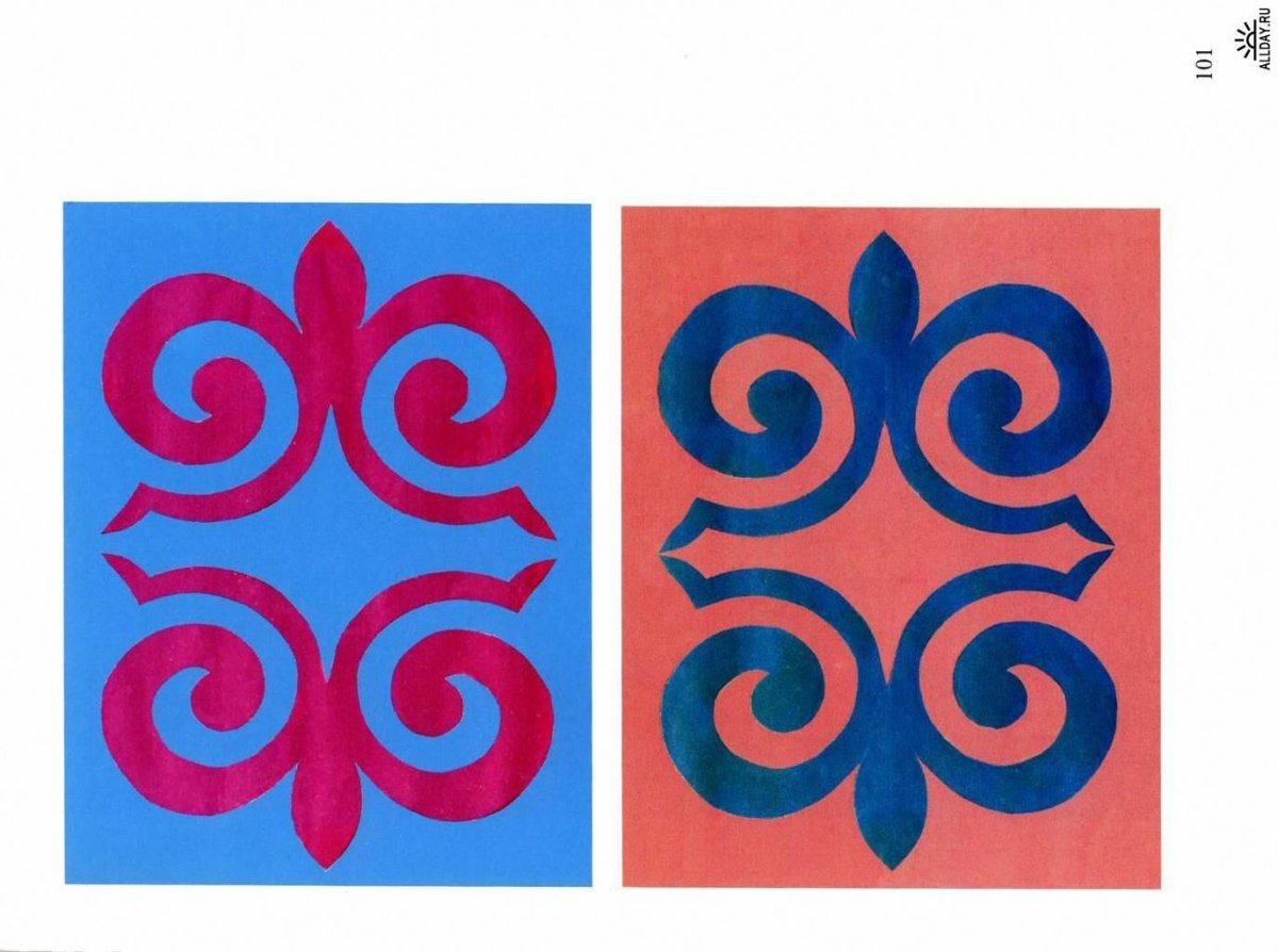 Национальный орнамент Чечни