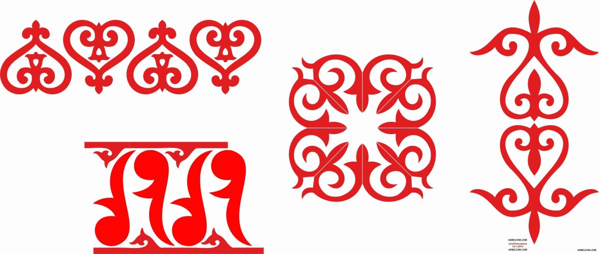 Камзол татарский орнамент сзади