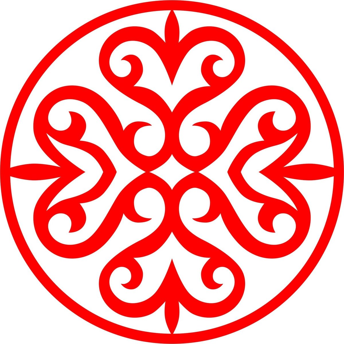 Киргизский орнамент