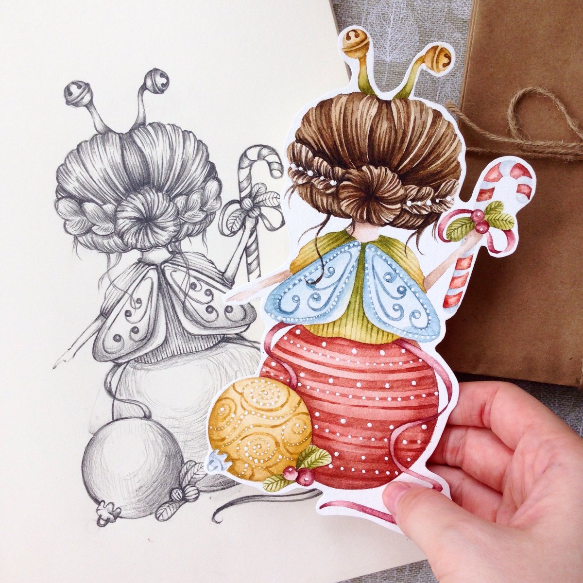 Акварели Евгении Соловьевой