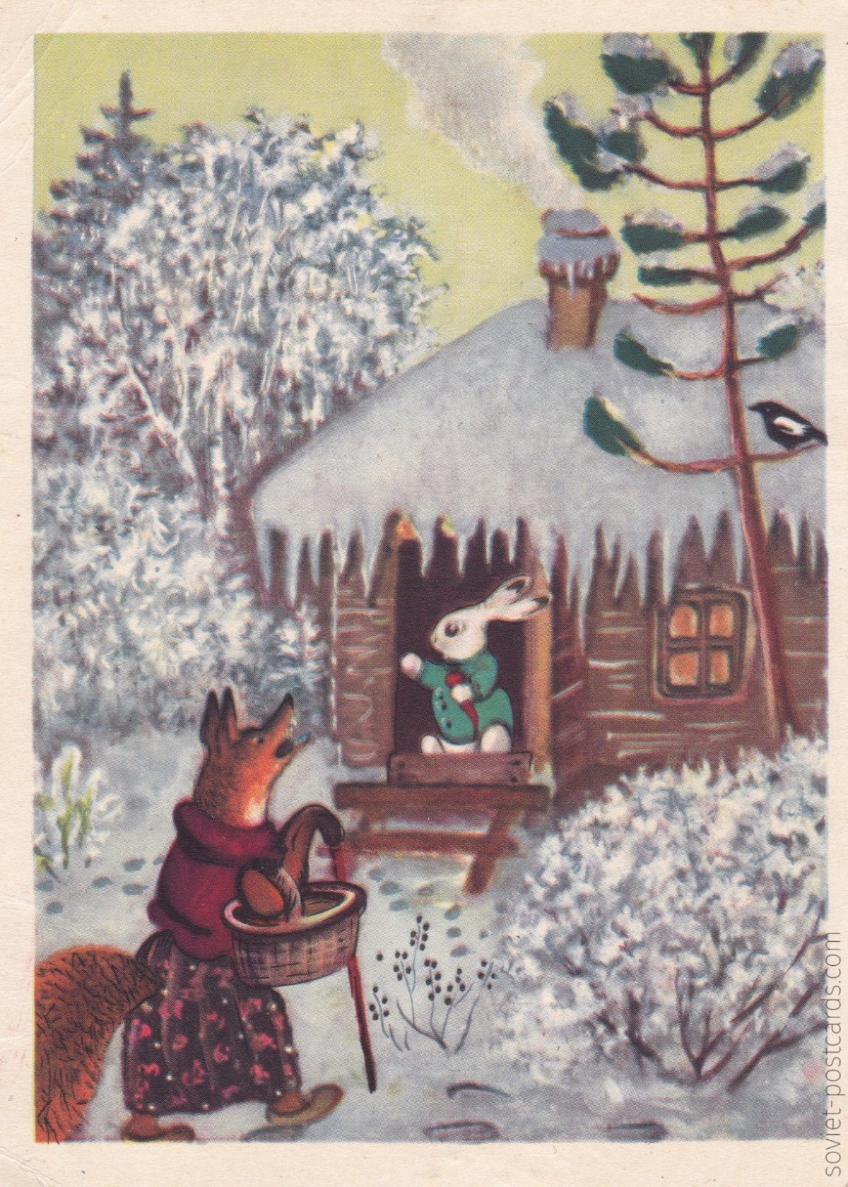 Юрий Васнецов лиса и заяц