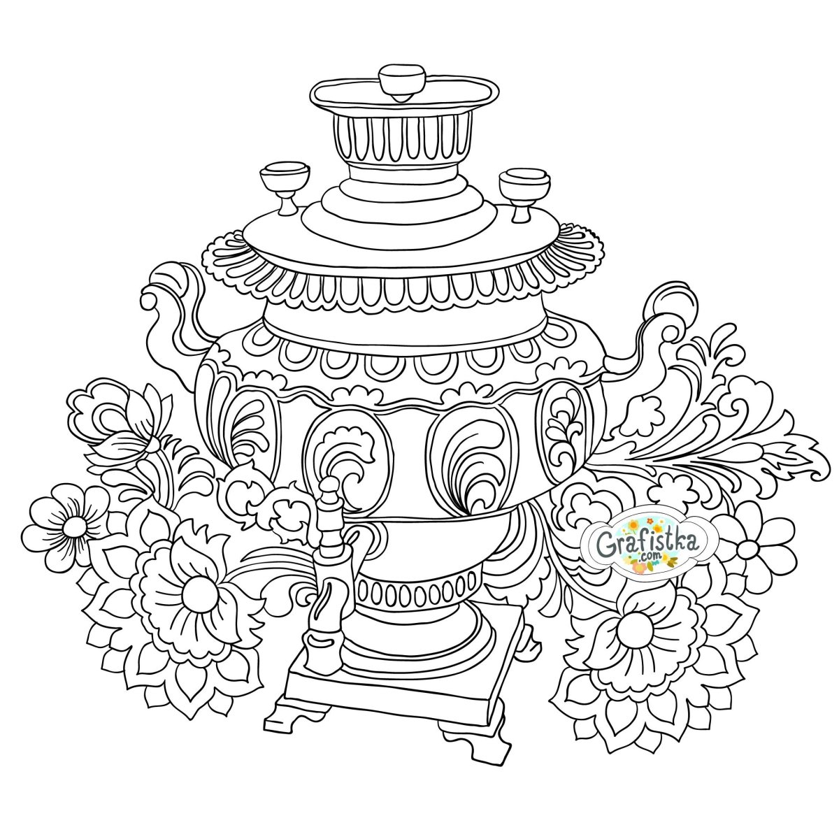 Кувшин с узорами