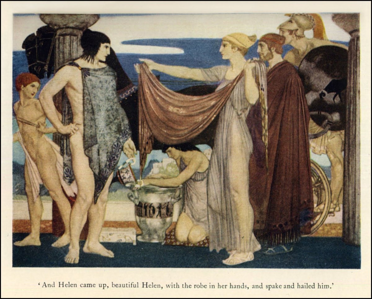 Уильям Рассел Флинт мифы древней Греции