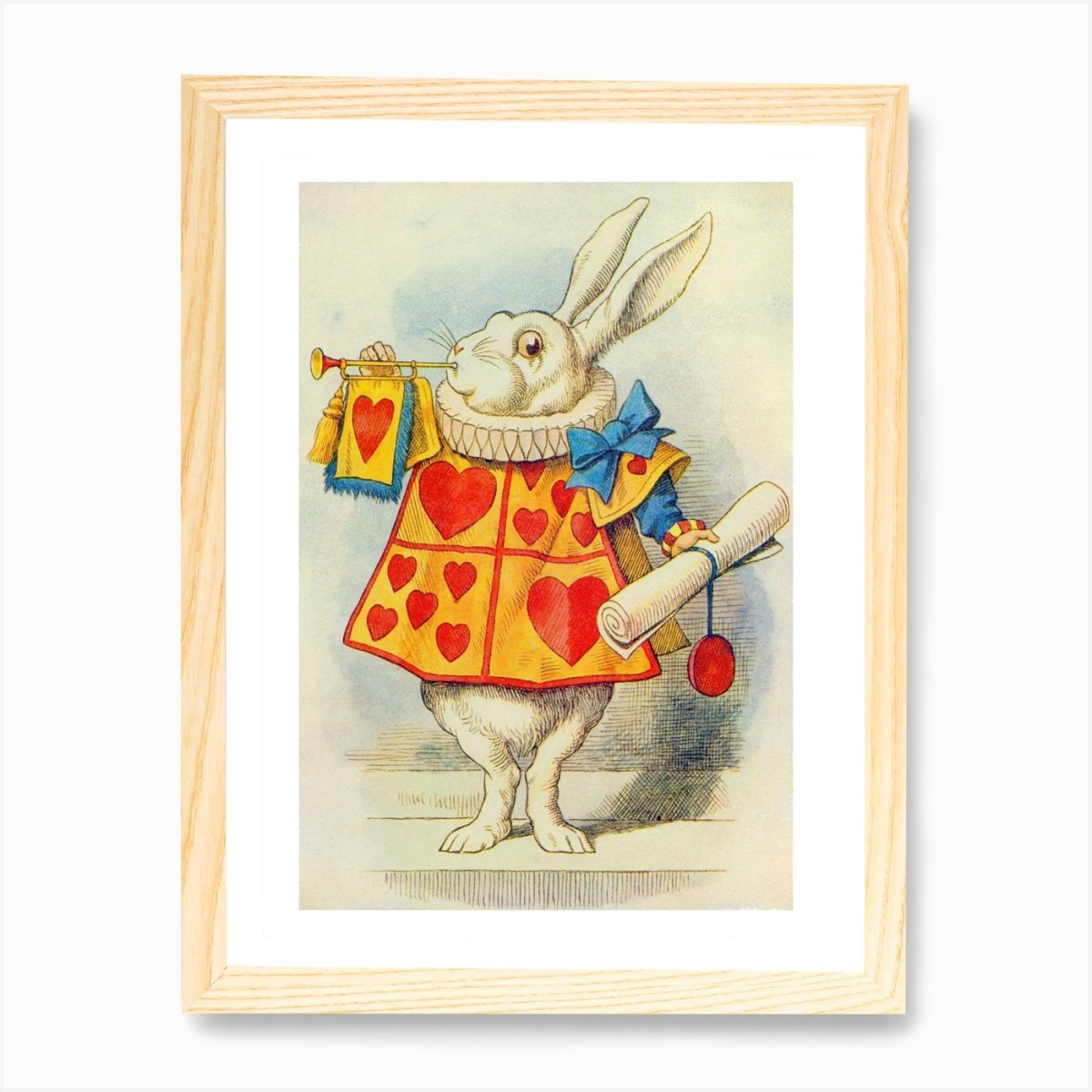 Новогодний кролик из Алисы в стране