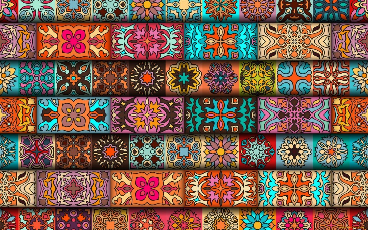 Грузинский орнамент паттерн