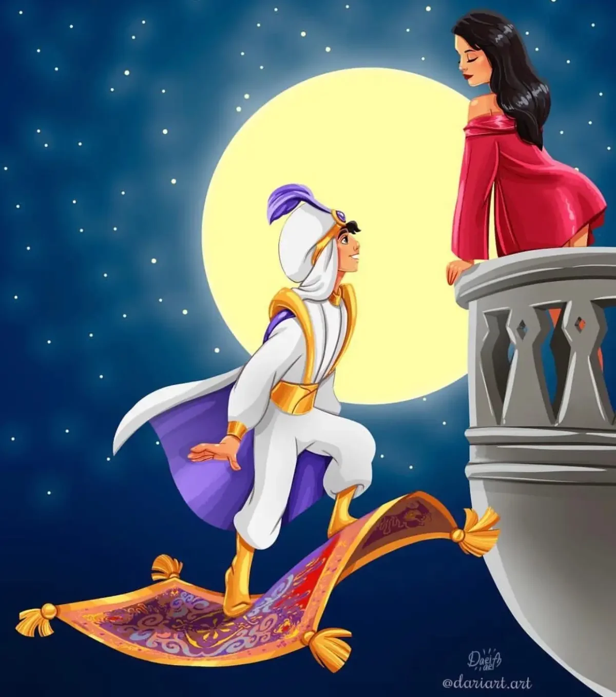 Аладдин Русалка Селина