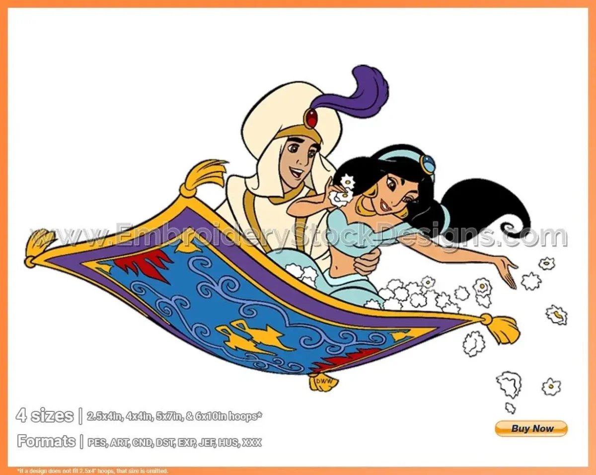 Аладдин на ковре самолете