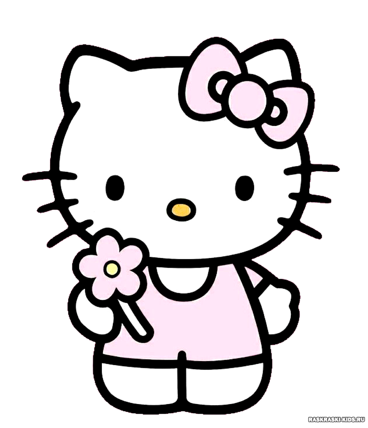 Хелло Китти раскраска