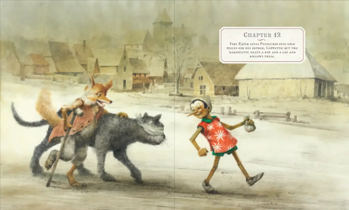 Приключения Пиноккио Роберт Ингпен