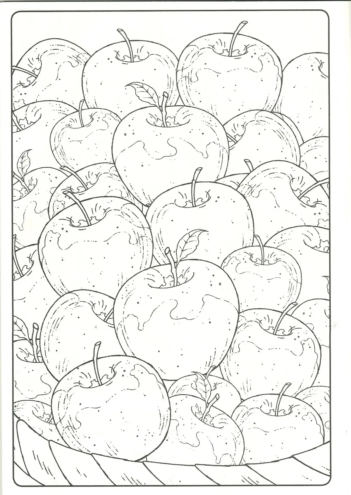 Дети собирают яблоки