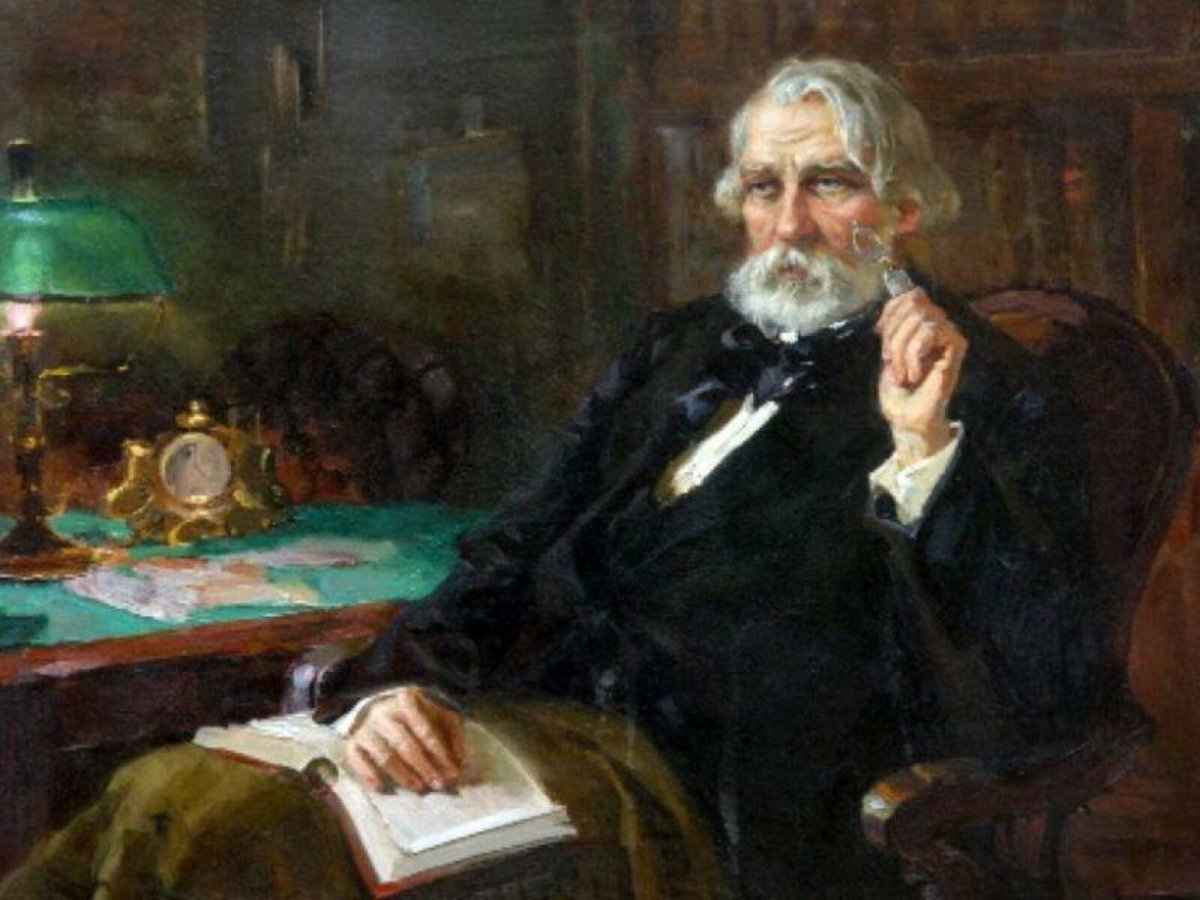 Илья Репин Тургенев