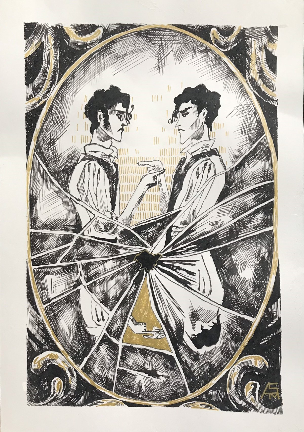 Тургенев Близнецы иллюстрация