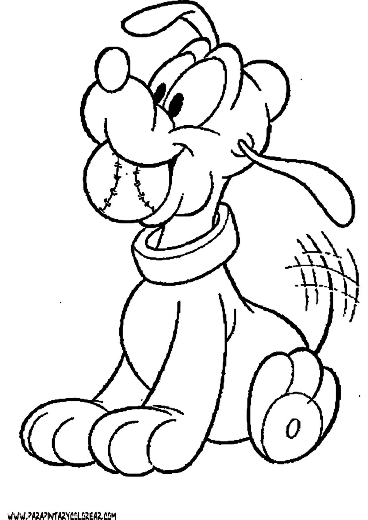 Винни пух мультфильм раскраска