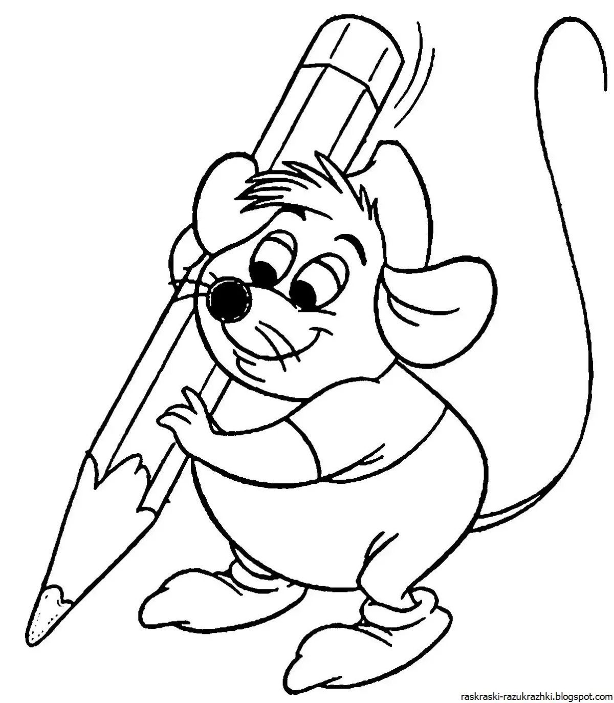 Раскраска художник