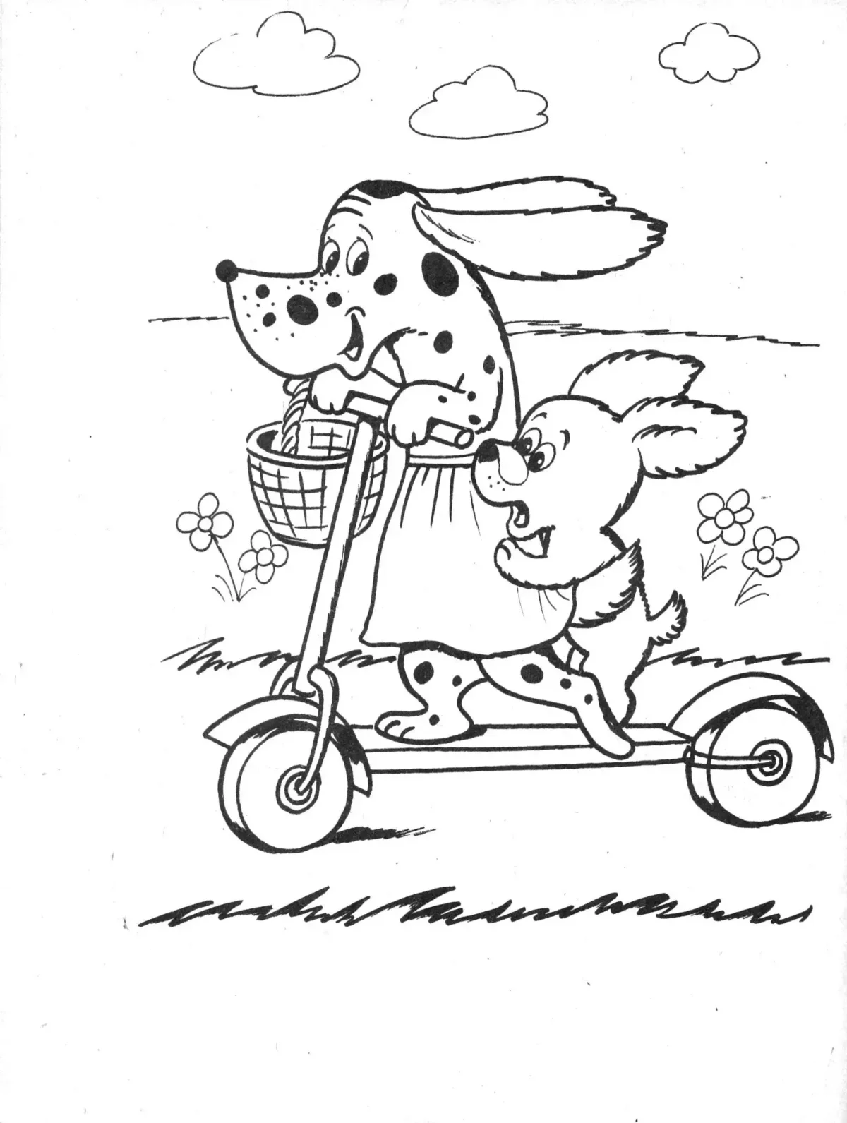 Интересные раскраски из мультиков