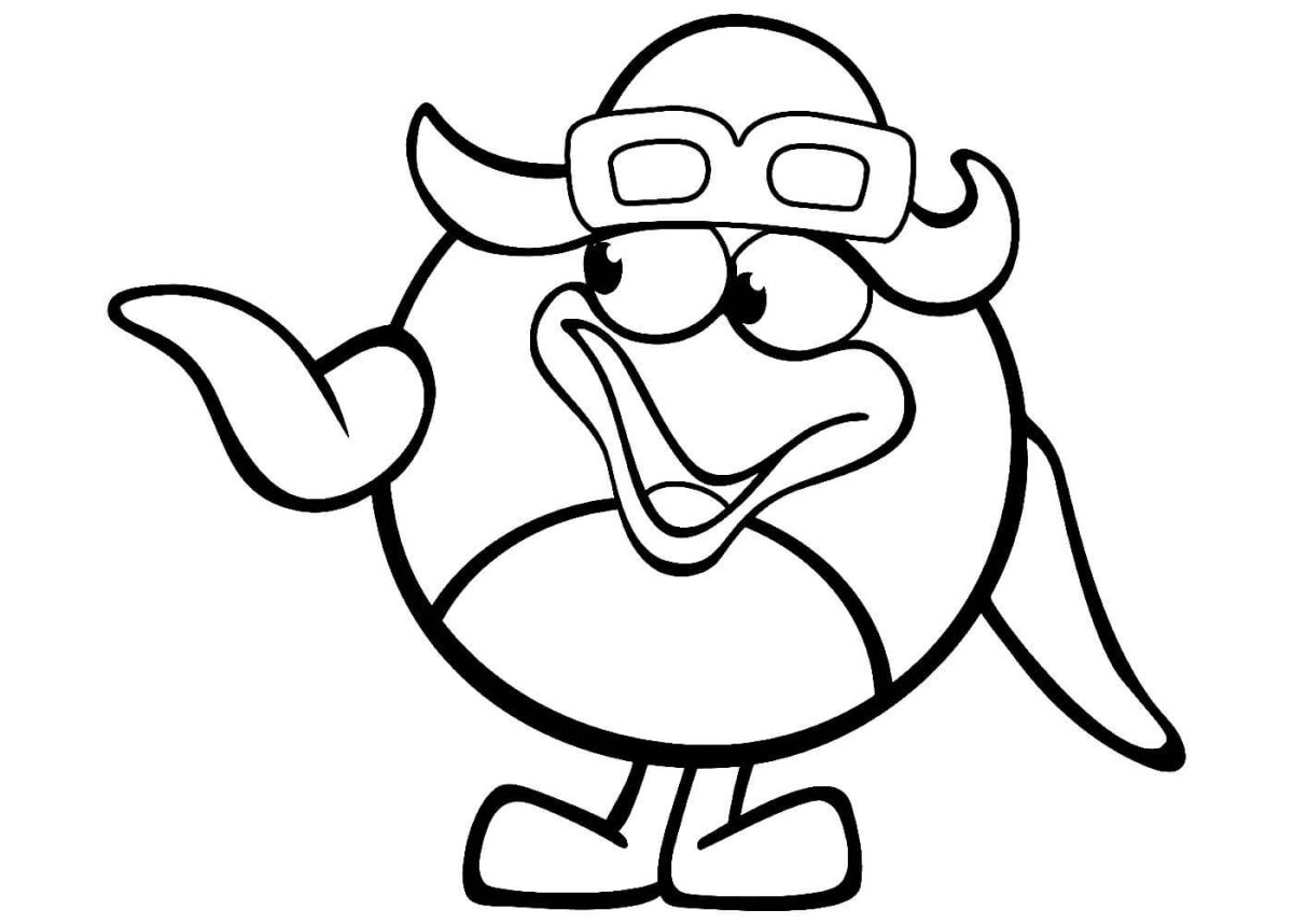 Раскраска Смешарики задания