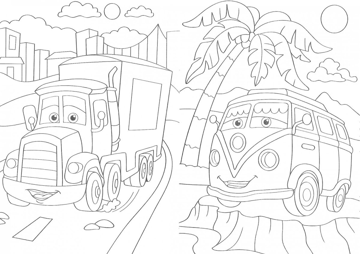 Раскраска а4