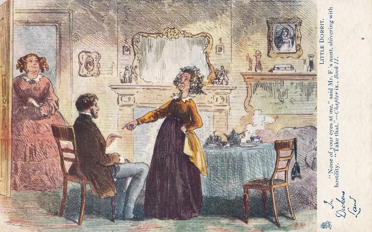 Диккенс крошка Доррит иллюстрации