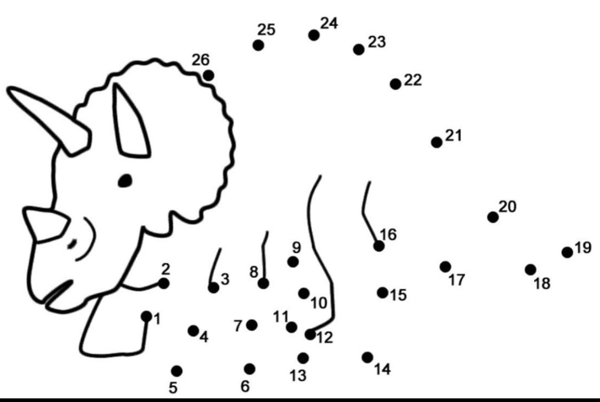 Соединять точки для детей