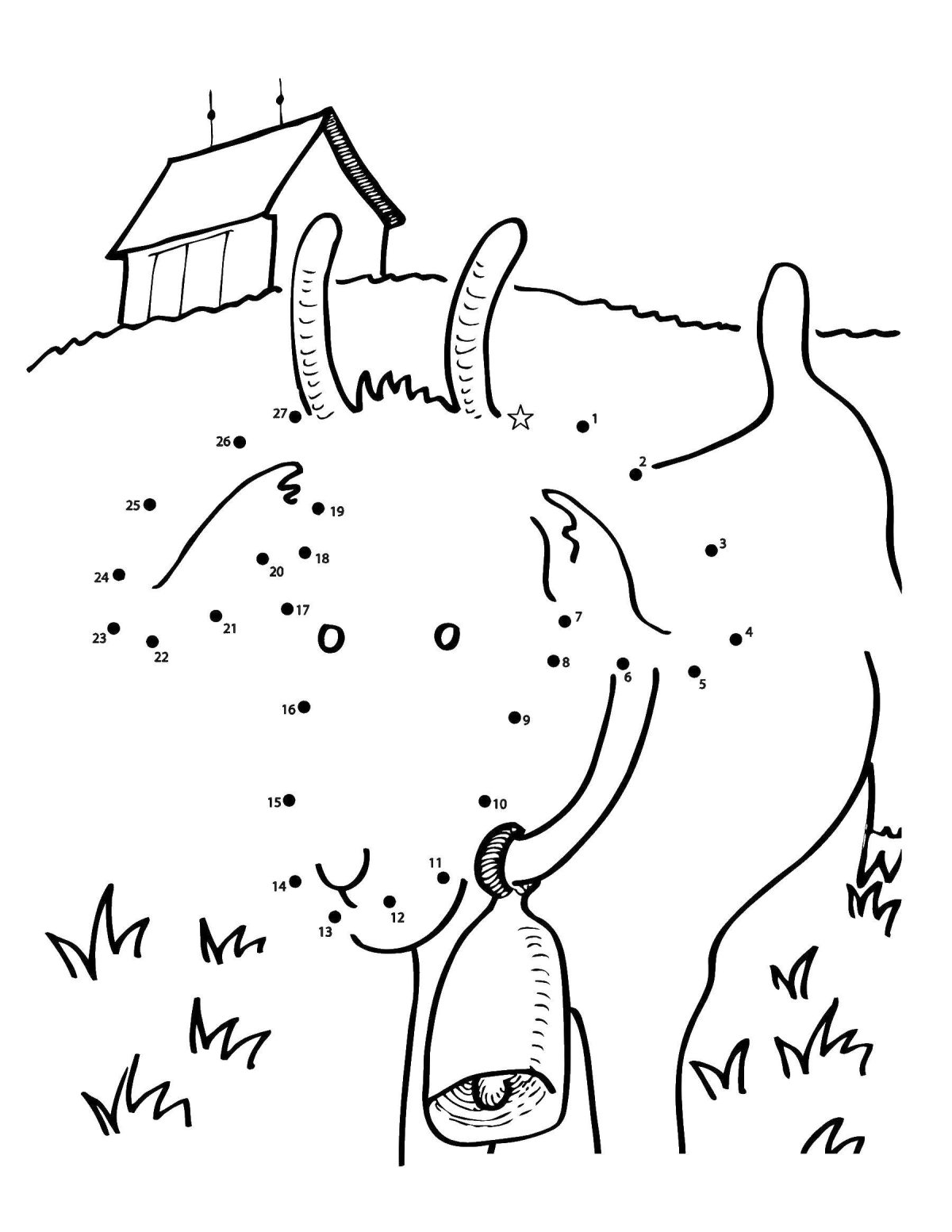 Коза по точкам