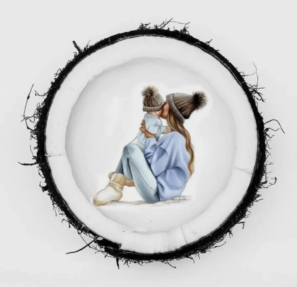 Уютные арты с книгами девушка