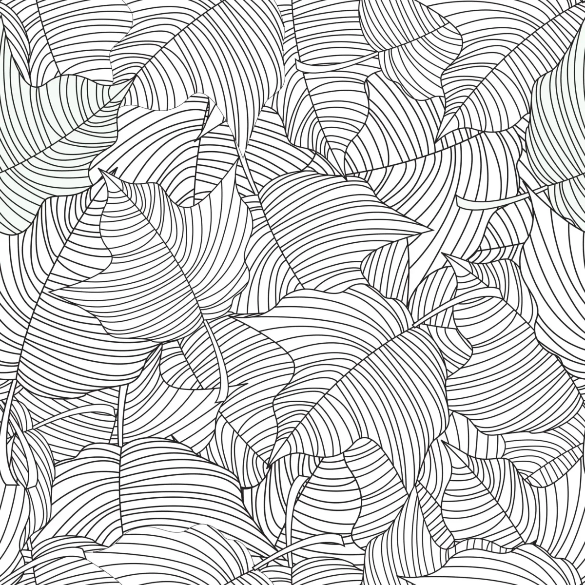 Пион вектор чб бесшовные