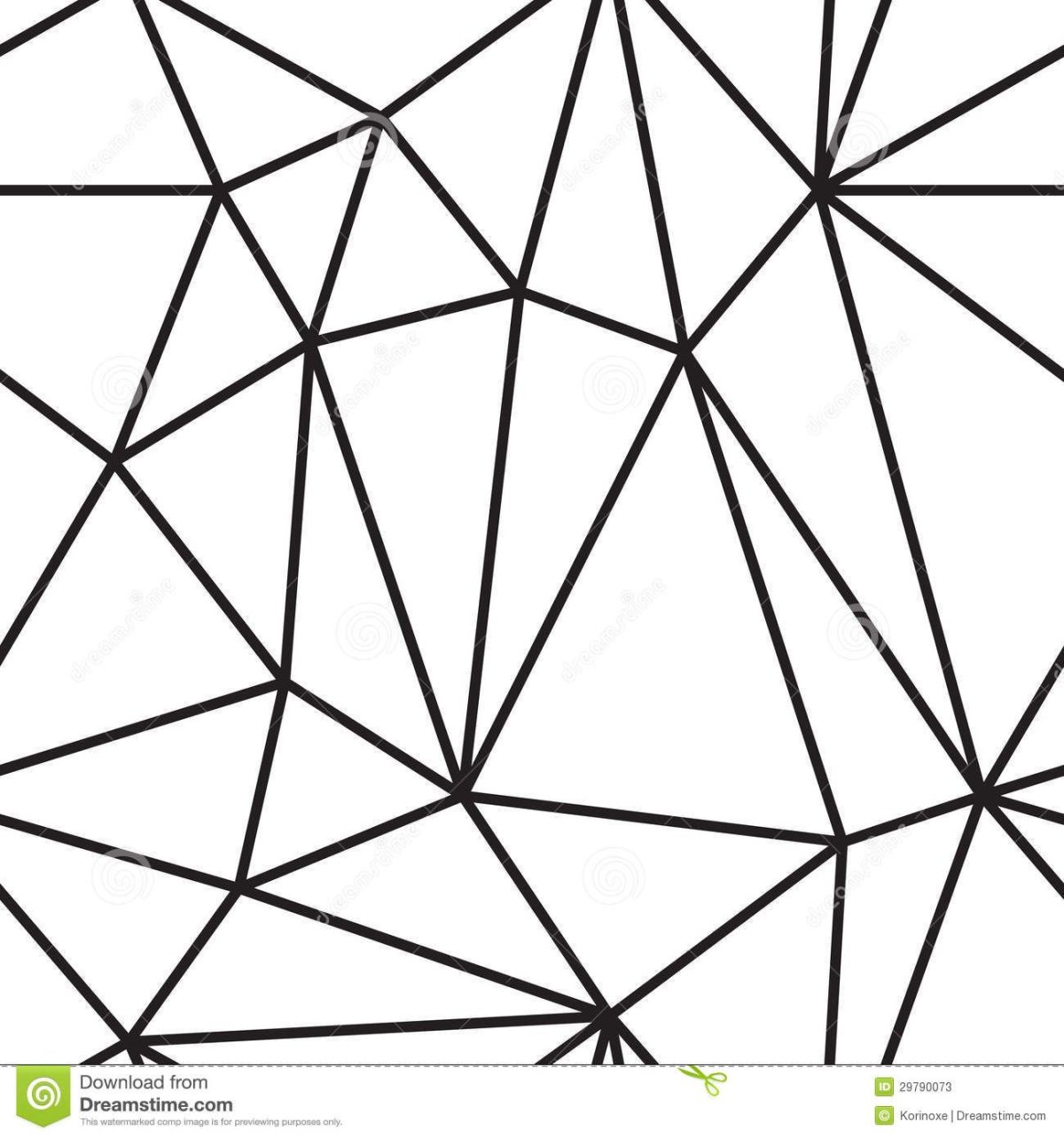 Композиция из прямых линий