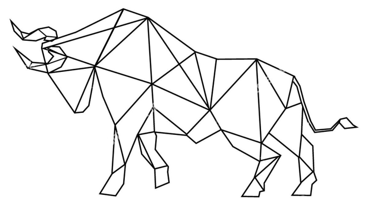 Черно белый зигзаг