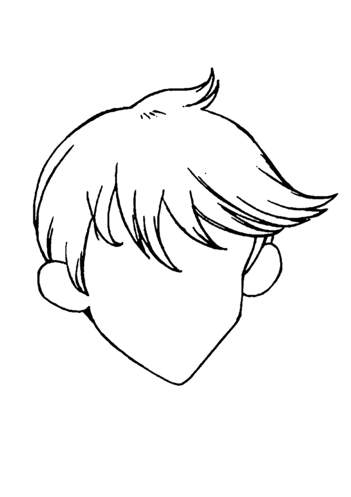 Дорисуй портрет для детей