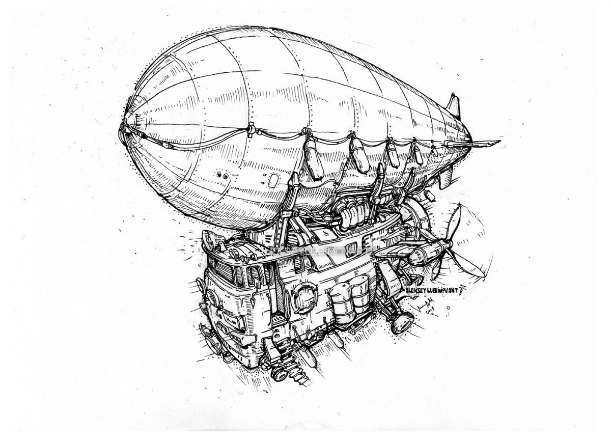 Воздушный шар раскраска