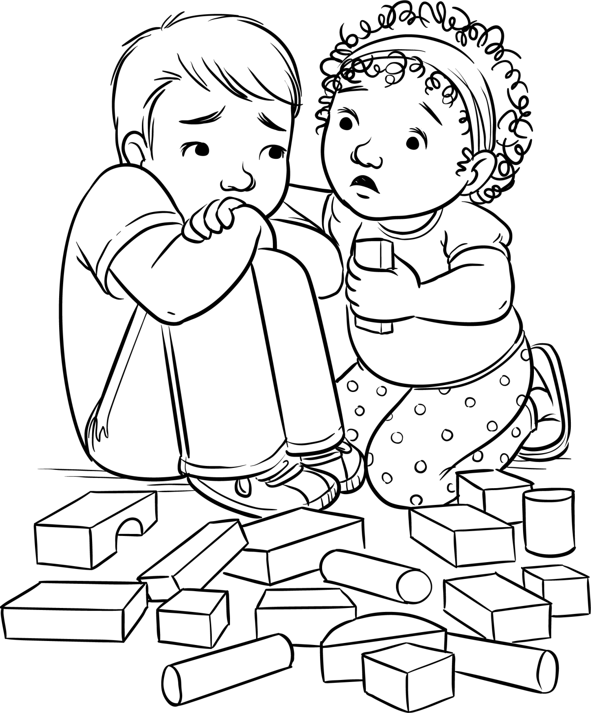 Раскраска извините