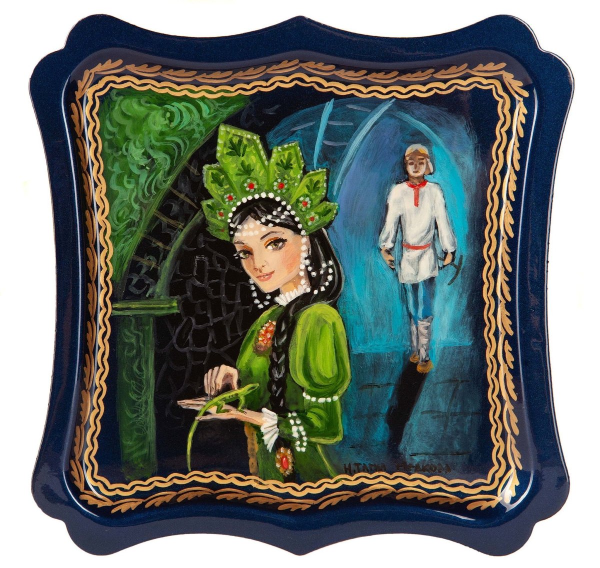 Волович иллюстрации к Малахитовой шкатулке